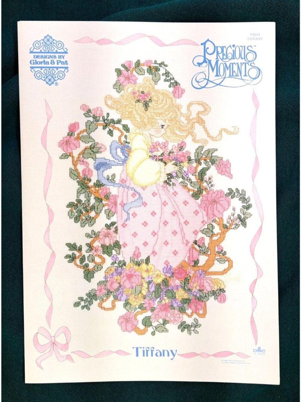 Vintage Precious Moments Tiffany Cross Stitch Pattern Gloria Pat 1996 PM44 New
